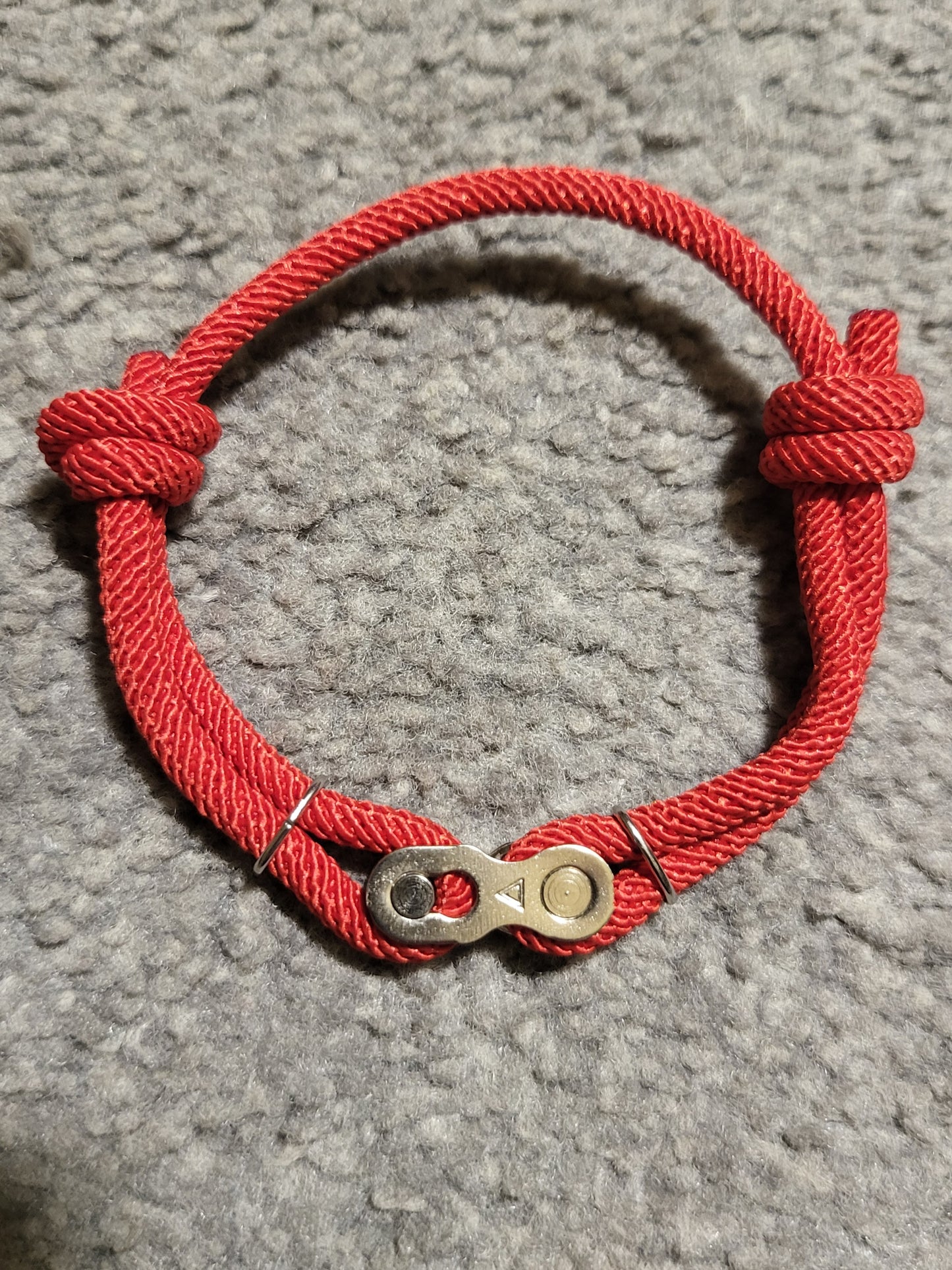 Chain Link Adjustable Rope Bracelet