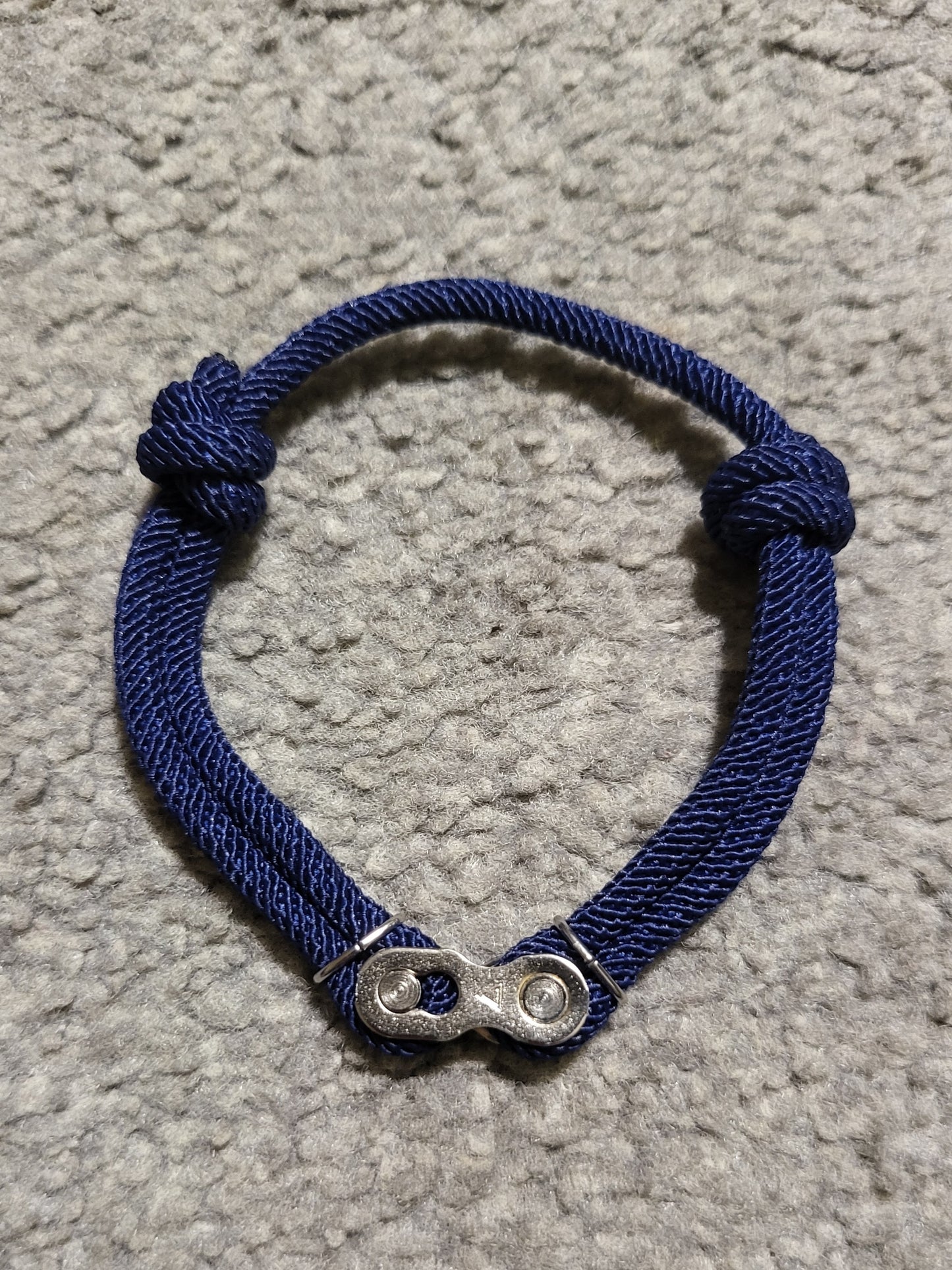 Chain Link Adjustable Rope Bracelet