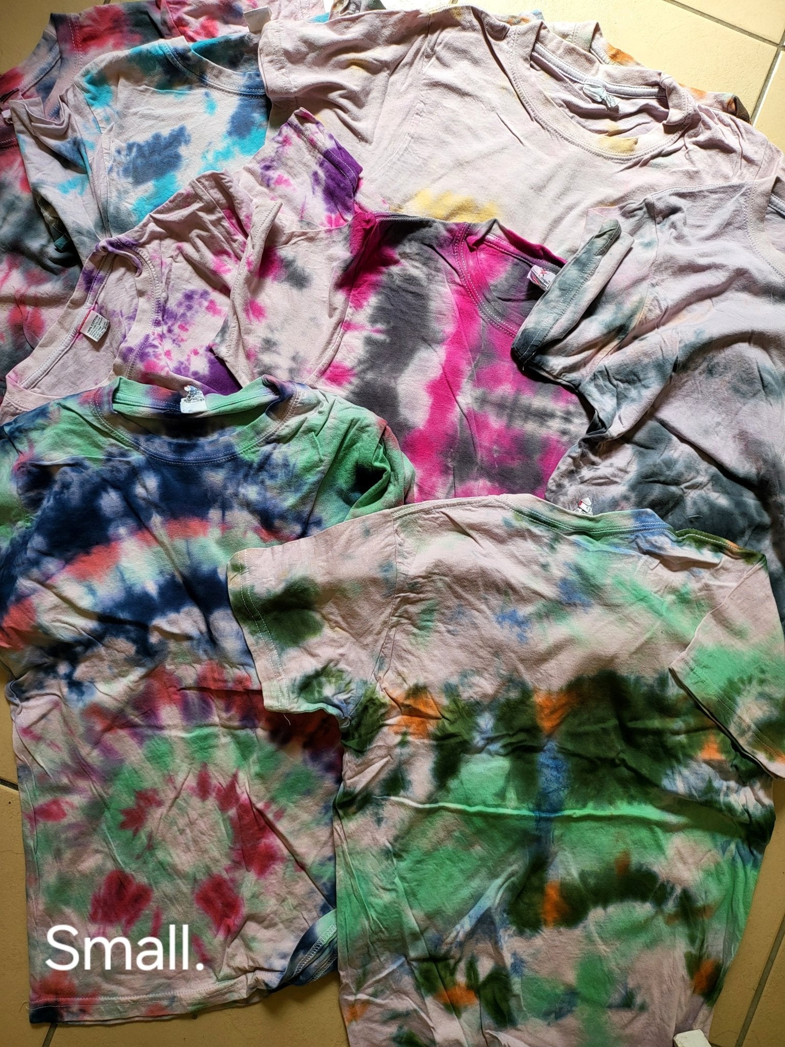 Adults Tye - Dye T - shirts Discounted Range Limited Amount - The Odd Little Shop