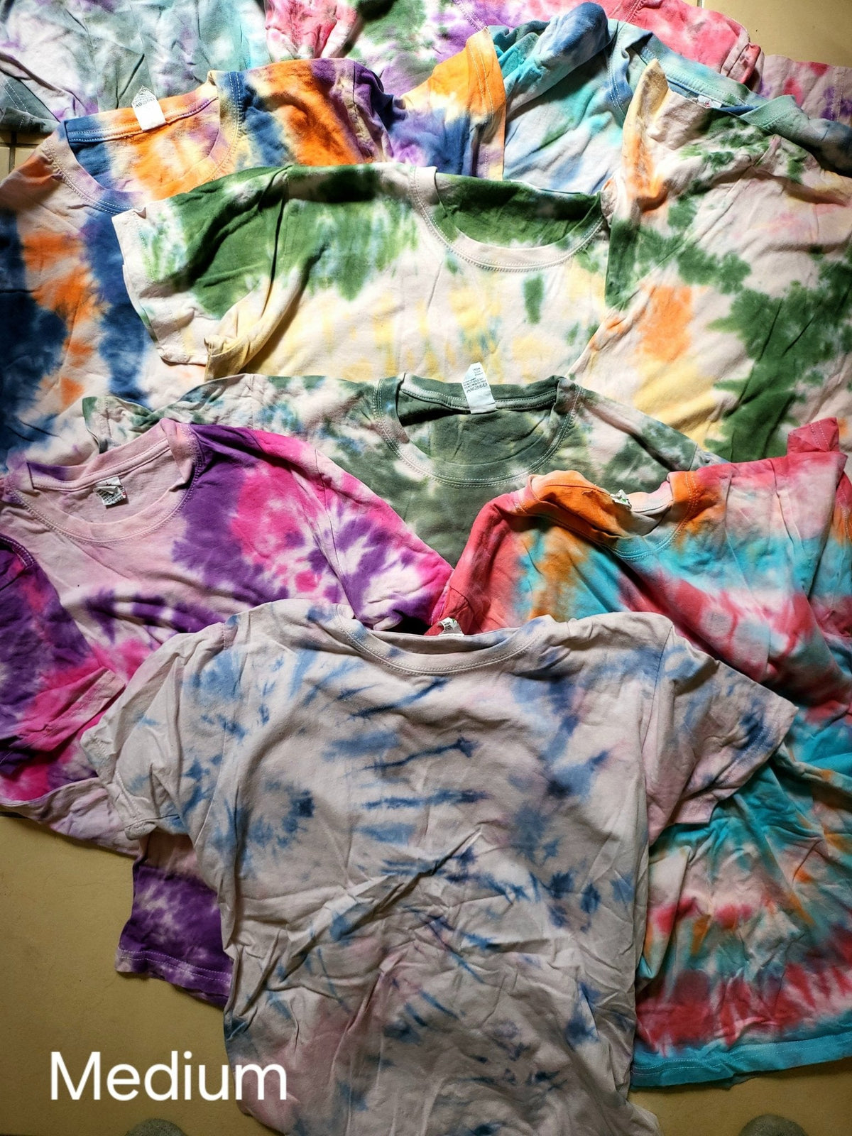 Adults Tye - Dye T - shirts Discounted Range Limited Amount - The Odd Little Shop