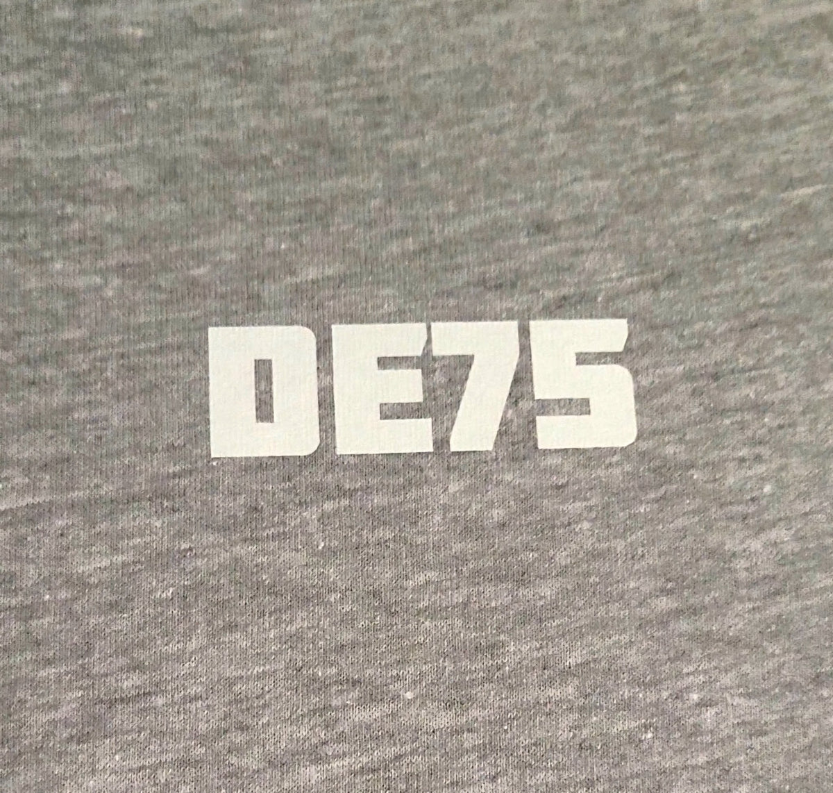 DE75 Heanor Town Logo T - shirt Grey - The Odd Little Shop