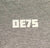 DE75 Heanor Town Logo T - shirt Grey - The Odd Little Shop