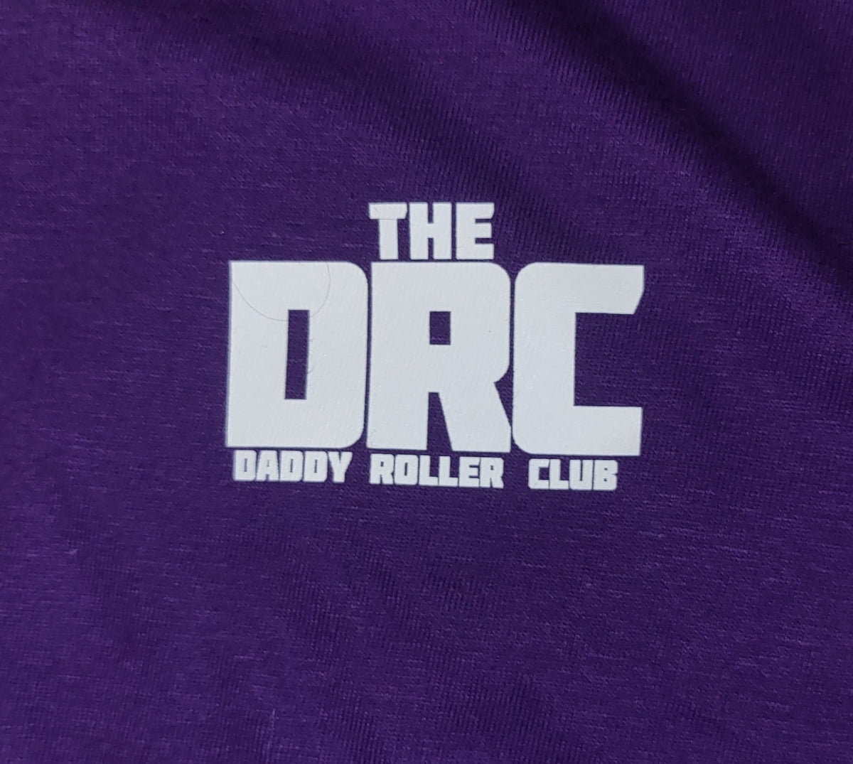 The Daddy Roller Club Longline DRC T-shirt Purple - The Odd Little Shop