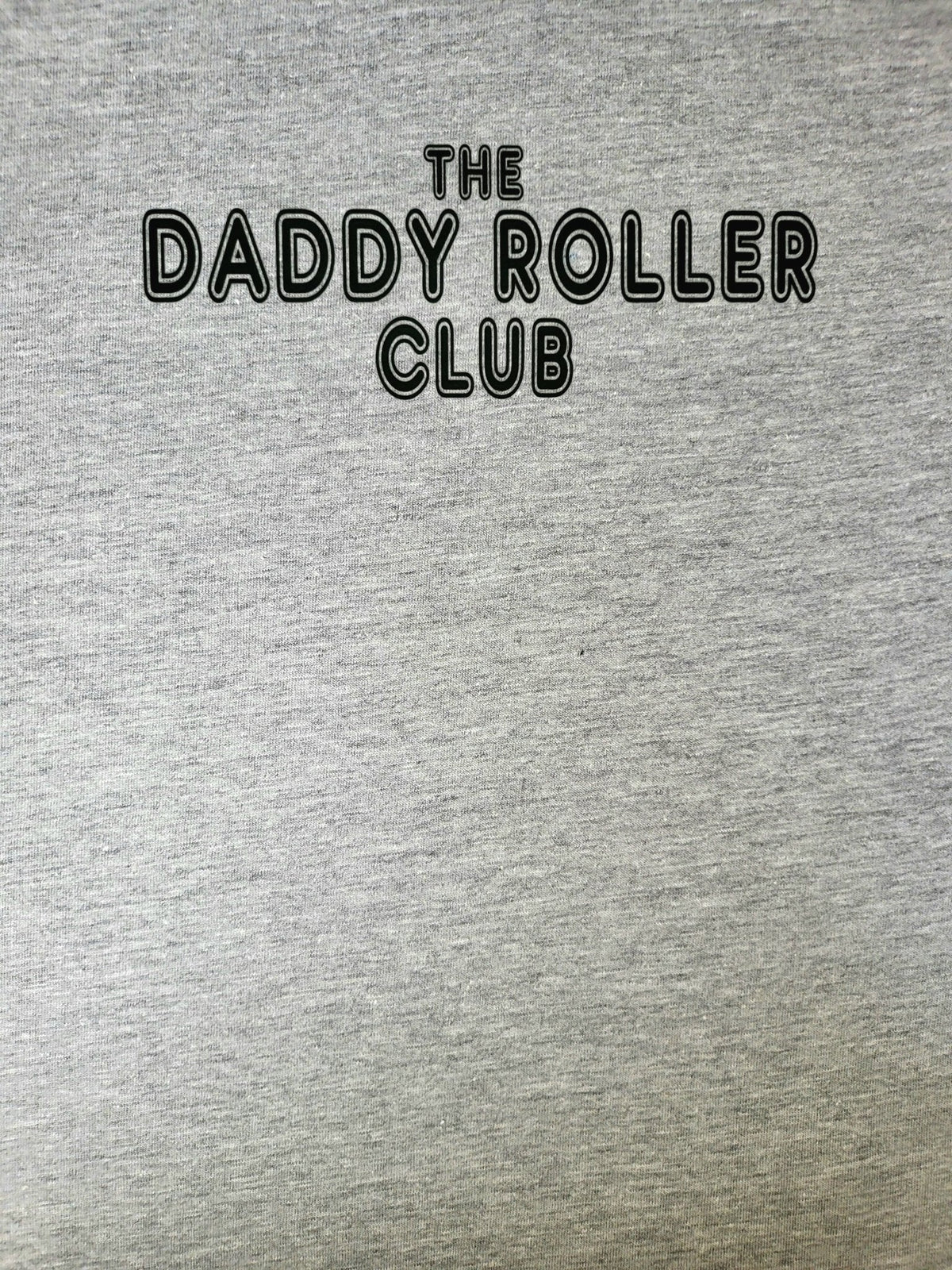 The Daddy Roller Club Writing T - shirt Grey The DRC - The Odd Little Shop