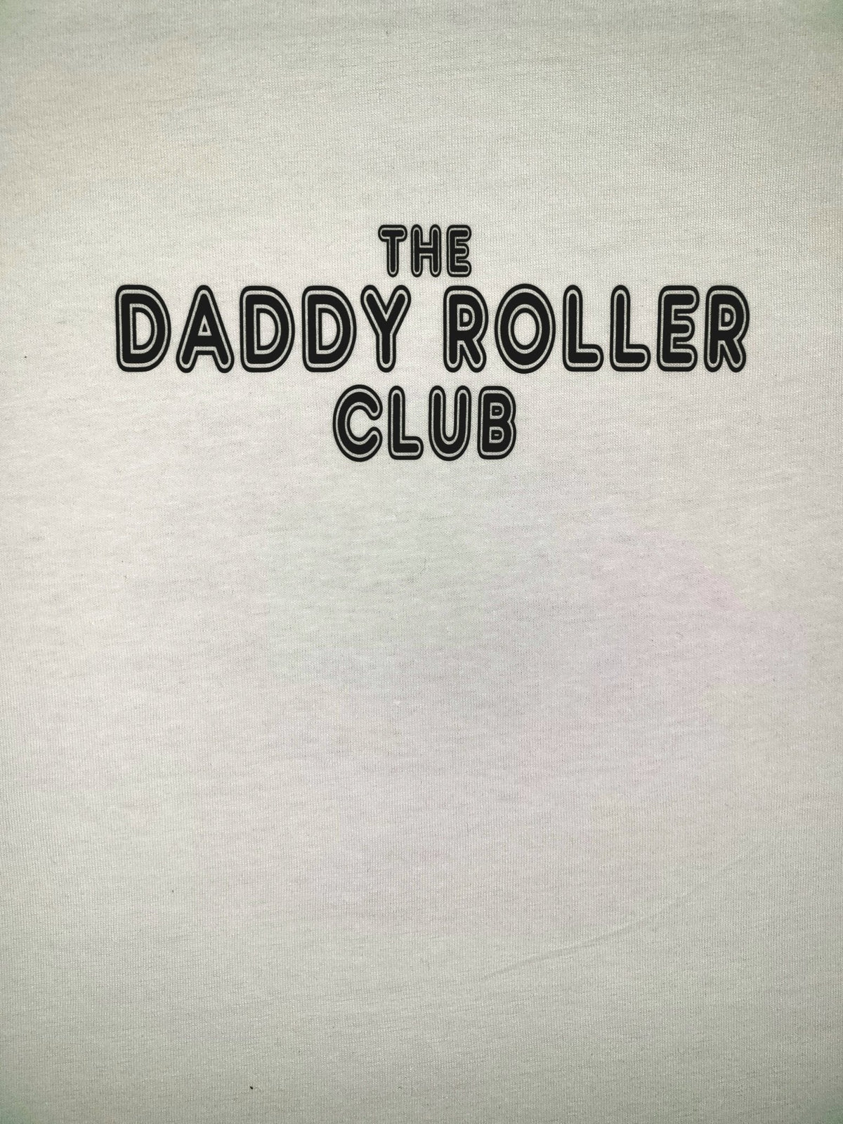 The Daddy Roller Club Writing T - shirt White The DRC - The Odd Little Shop