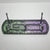 Coat Rack Kit Hanger with Recycled Bike Chain Green Purple Cycle Gift - The Odd Little Shop