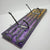 Coat Rack Kit Hanger with Recycled Bike Chain Purple Orange Cycle Gift - The Odd Little Shop