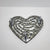 Heart Shape Coat Rack Kit Hanger Clear Cycle Gift - The Odd Little Shop